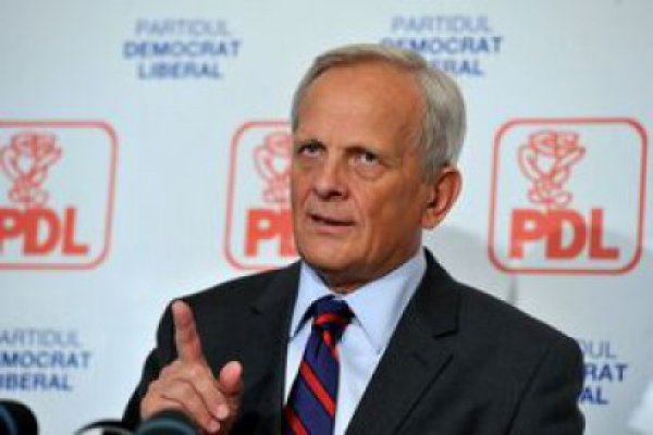 Stolojan (PDL): PNL este topit în stânga socialistă